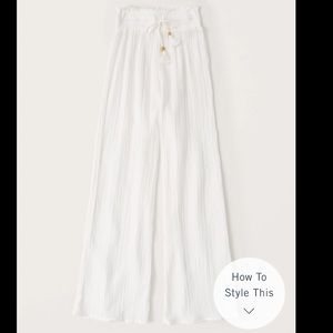 ABERCROMBIE &  FITCH wide leg beach pants